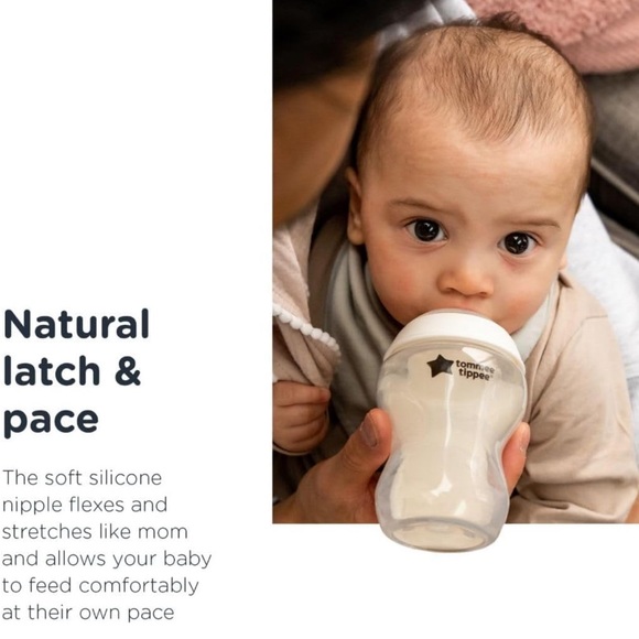 Tommee Tippee Closer To Nature Anti-Colic Bottle 5 oz - Picture 4 of 8